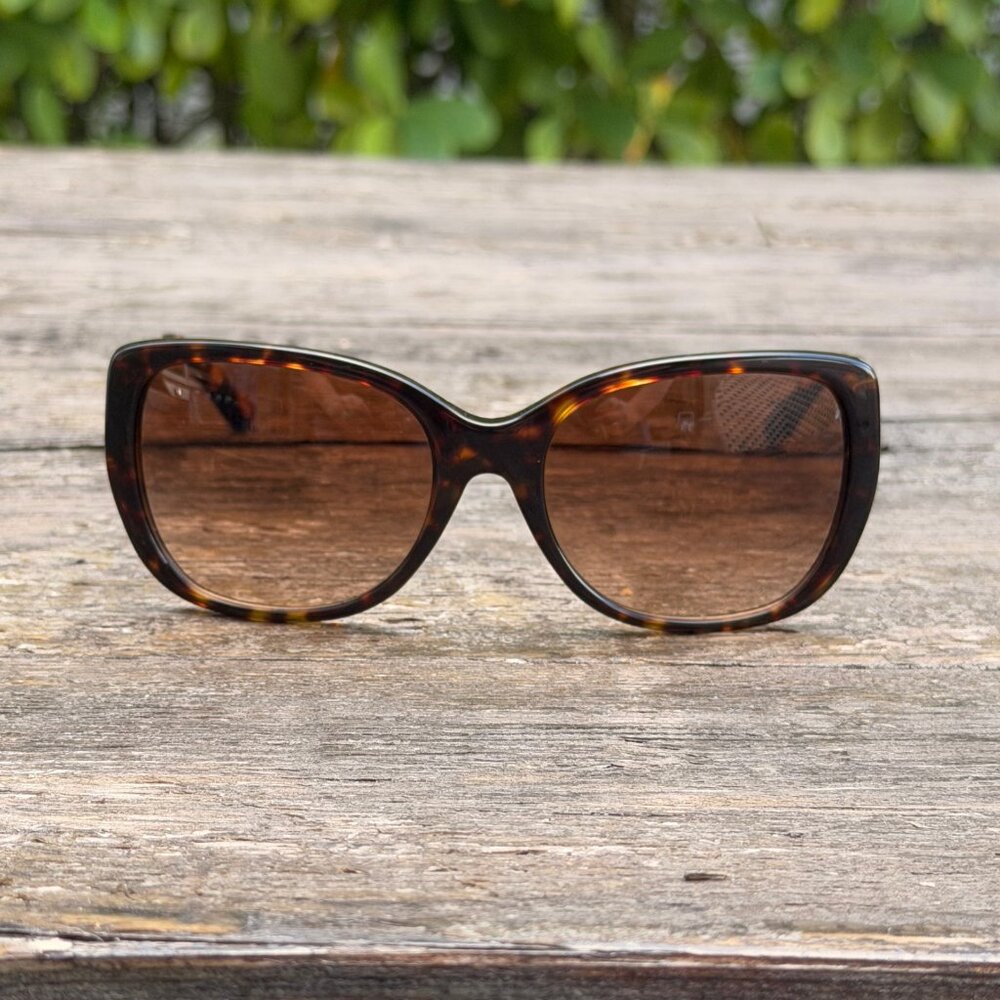 Tory Burch TY 7086 Square Sunglasses Tortoise Shell Brown